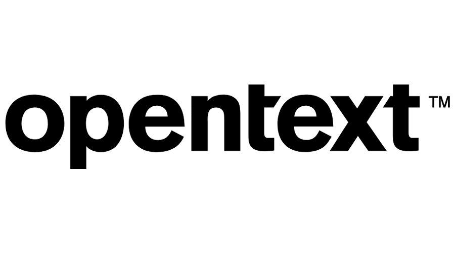 Bos:n yhteistyökumppanin Opentextin logo, joka tarjoaa Integrointi- ja sanomanvälityspalvelut